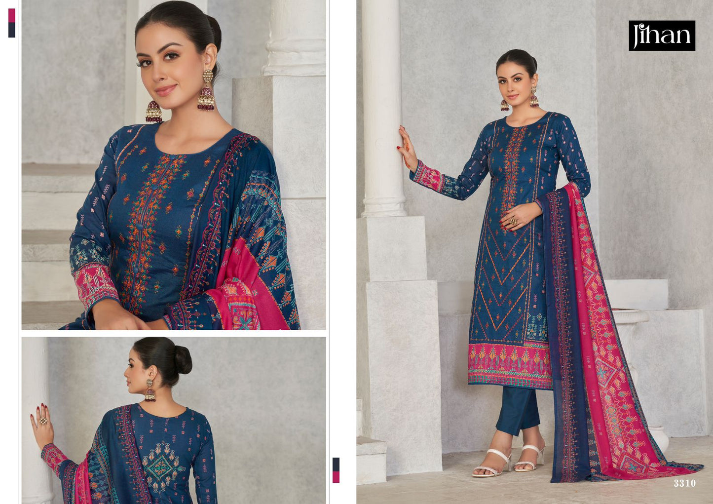 3310 Jihan Pakistani Salwar Suits