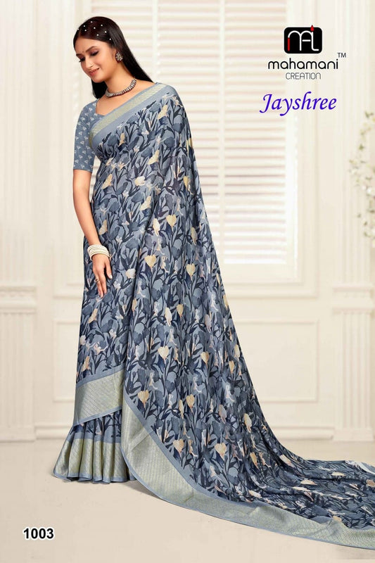 1003 Jayshree Mahamani Creation Sarees