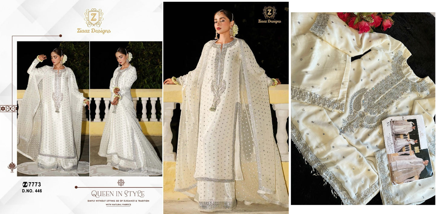 446 Ziaaz Designs Pakistani Salwar Suits