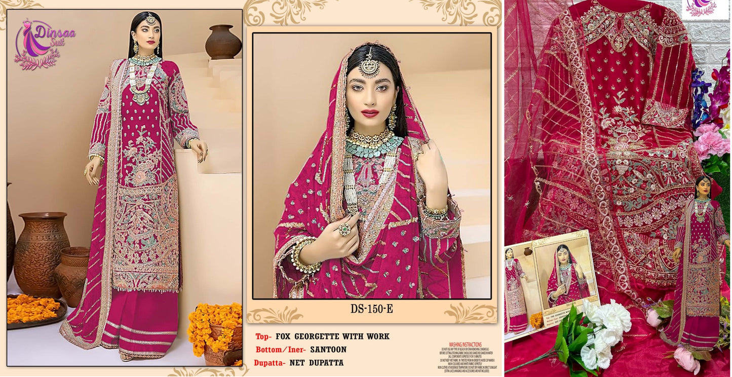 150E Dinsaa Suit Pakistani Salwar Suits