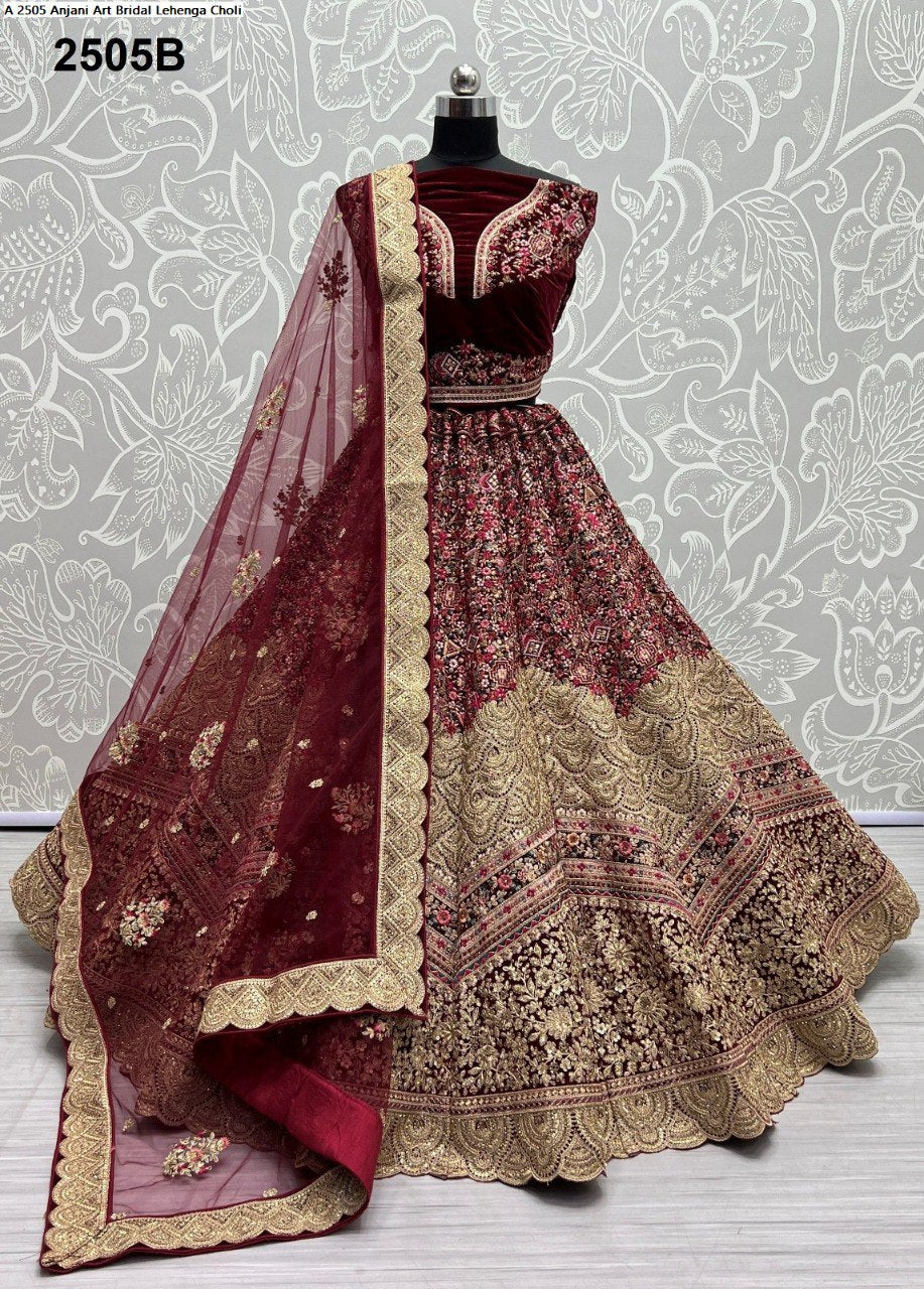 2505B Anjani Art Lehenga Choli
