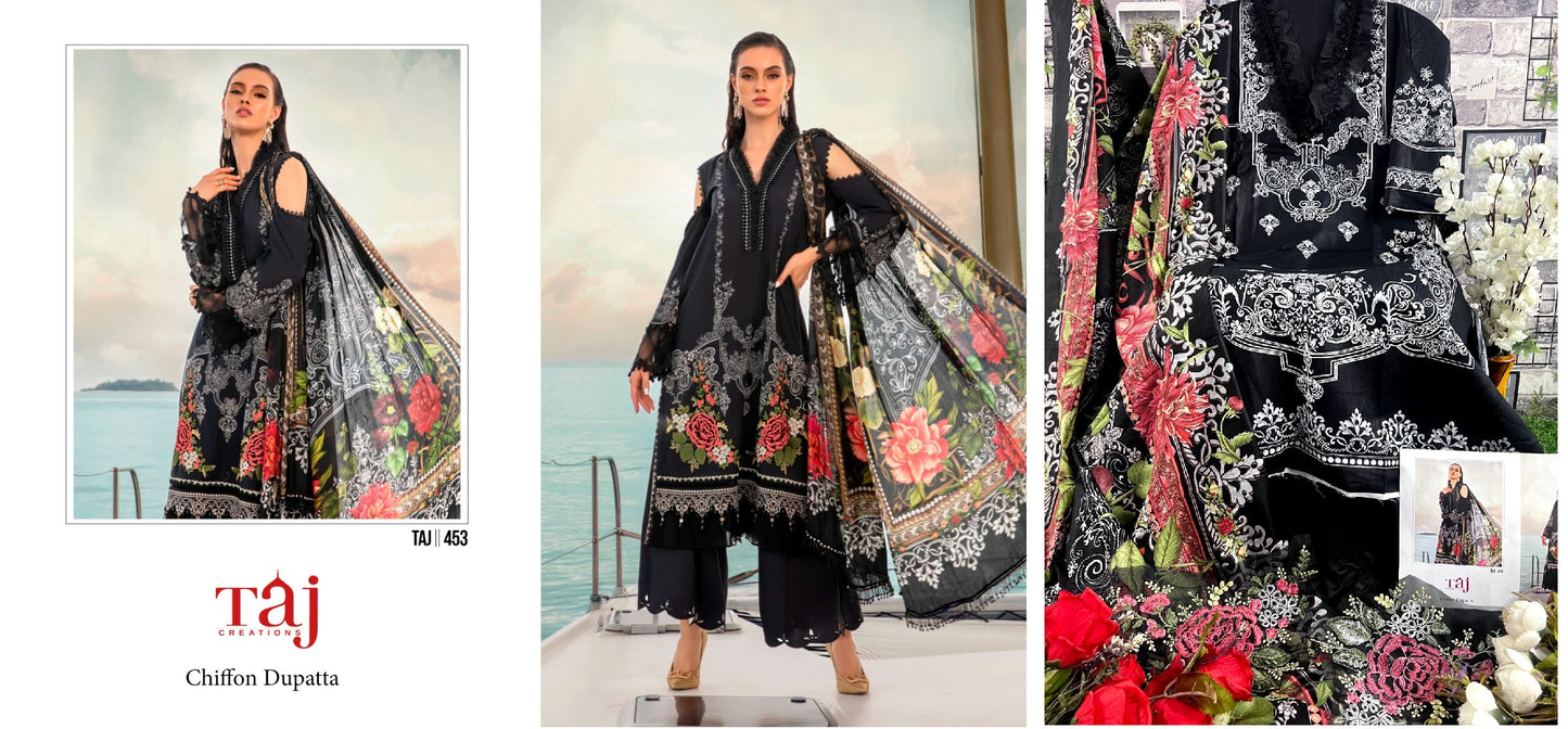 453 Taj Creations Pakistani Salwar Suits