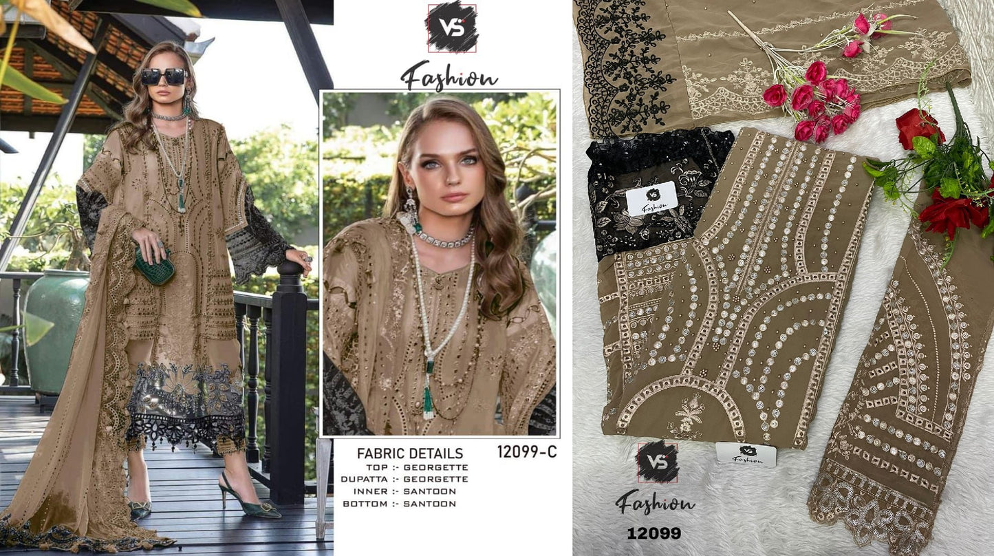 12099C Vs Fashion Pakistani Salwar Suits