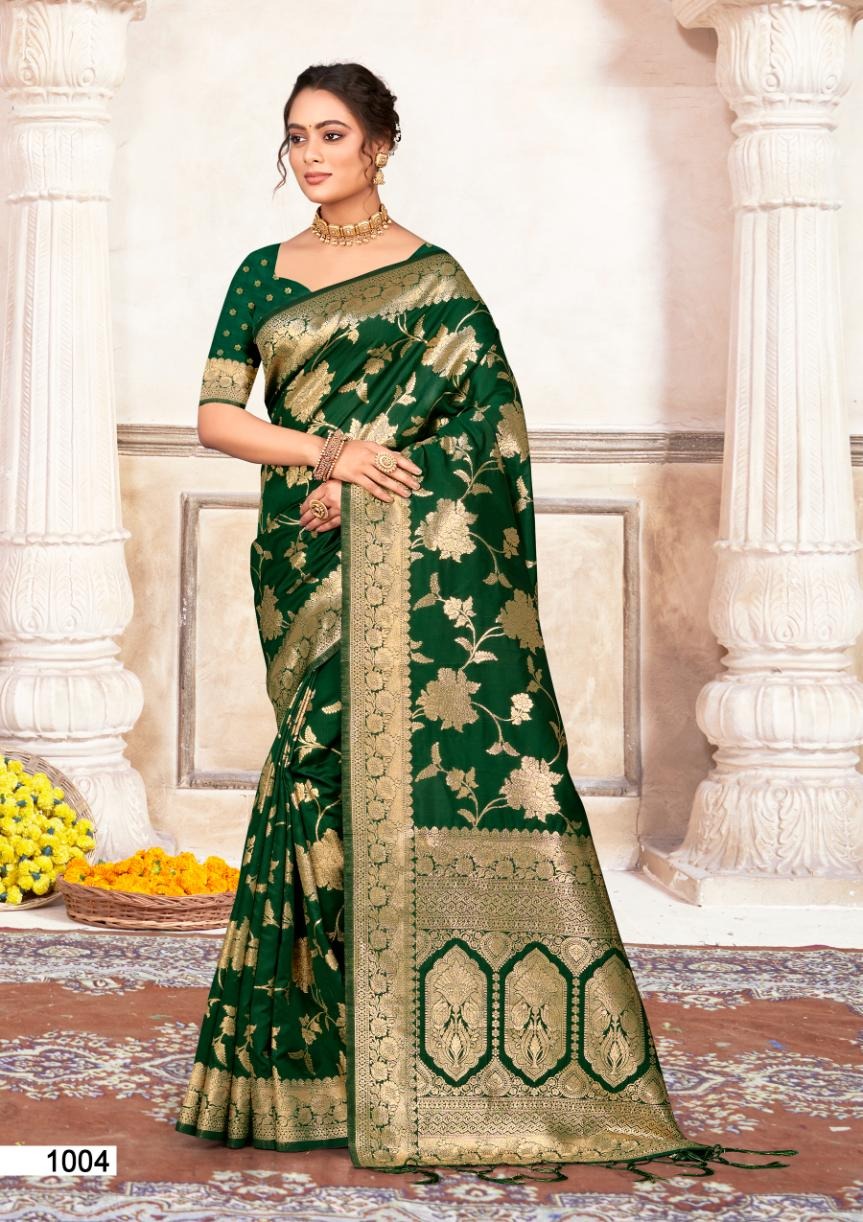 1004 Plazzo Silk Vol 7 Bunawat Sarees