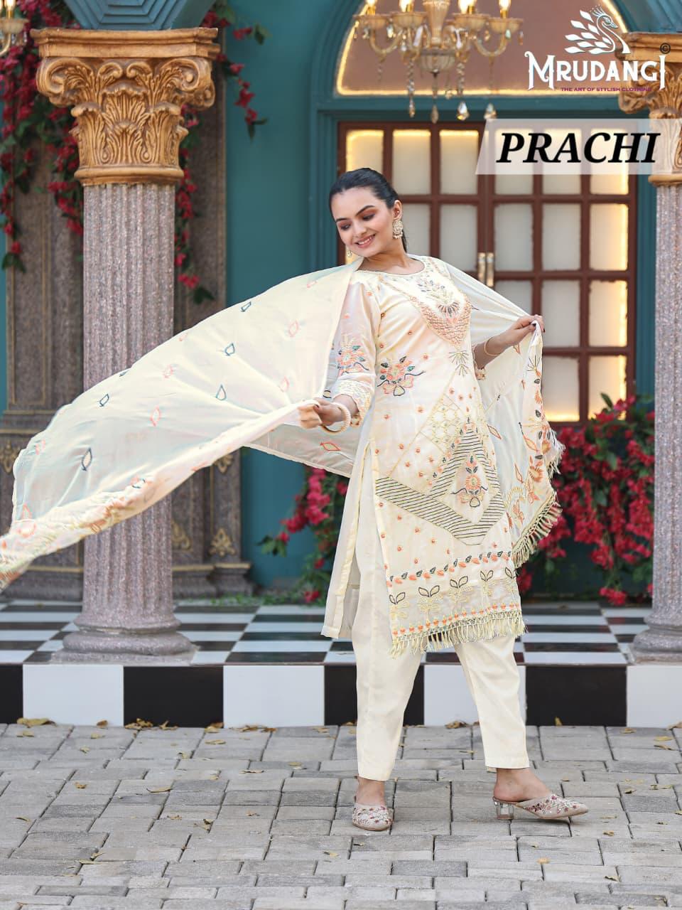 681 Prachi Mrudangi Georgette Readymade Suits