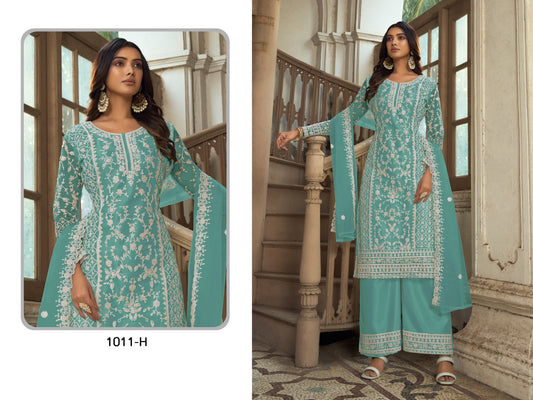 1011 H Khwaab Sabah Unstitched Suits