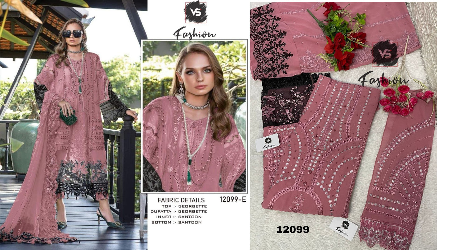 12099E Vs Fashion Pakistani Salwar Suits