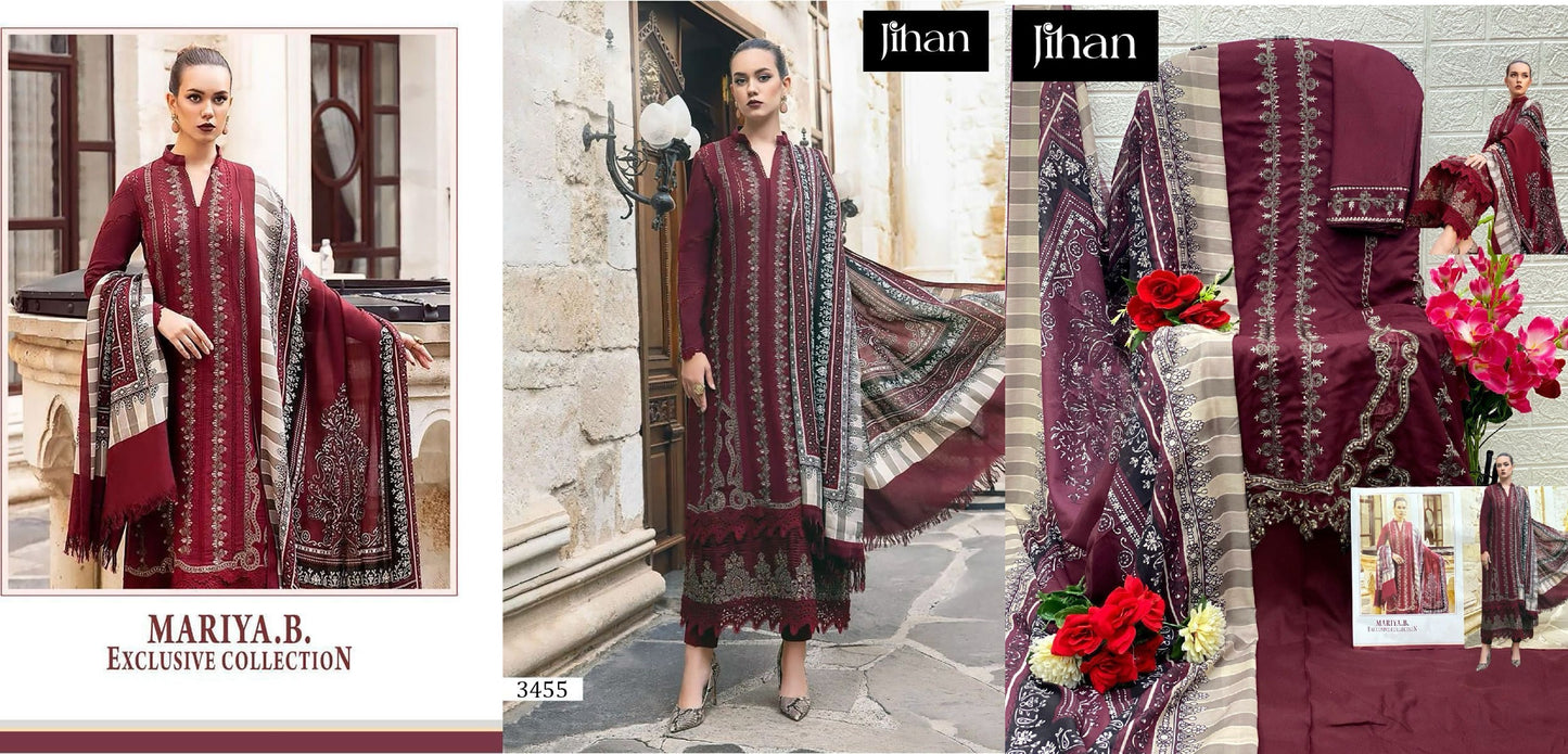 3455 Jihan Pakistani Salwar Suits