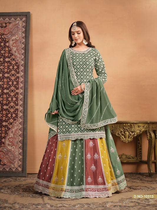 10313 Vol 31 Anjubaa Unstitched Suits