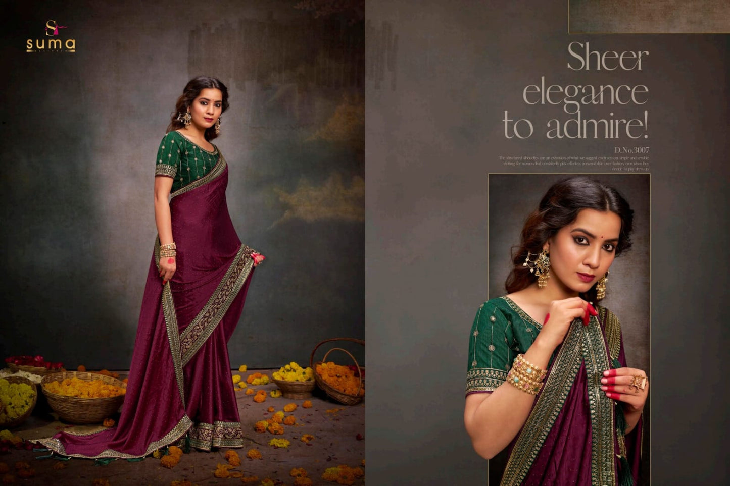 3007 Silk Sanchi Suma Designer Sarees