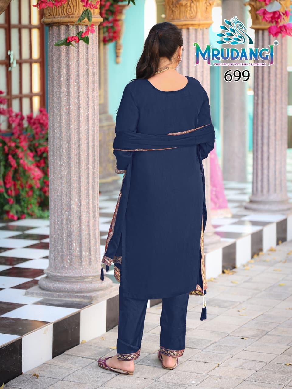699 Priyanshi Mrudangi Pure Viscose Readymade Suits