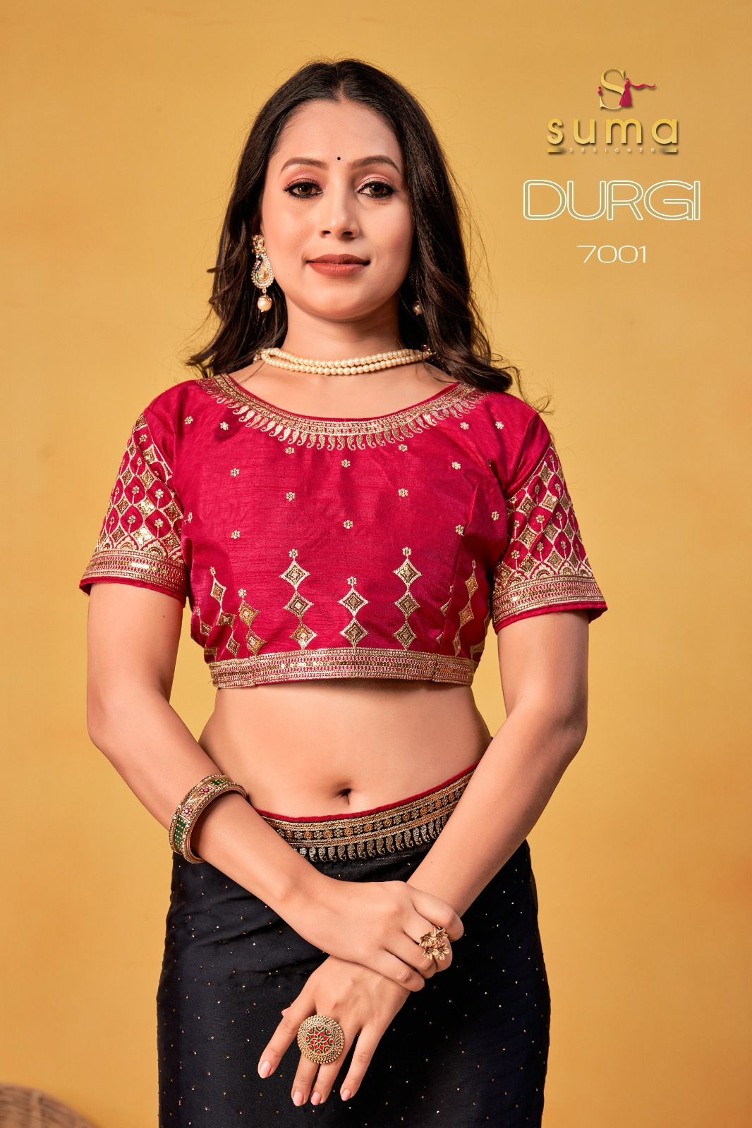 7001 Durga Suma Designer Rangoli Sarees