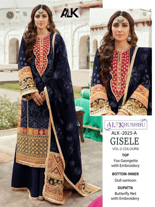 Dn 2025-A Alk Pakistani Salwar Suits