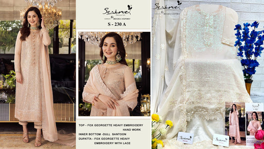 230A Serine Pakistani Salwar Suits