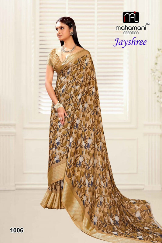 1006 Jayshree Mahamani Creation Sarees