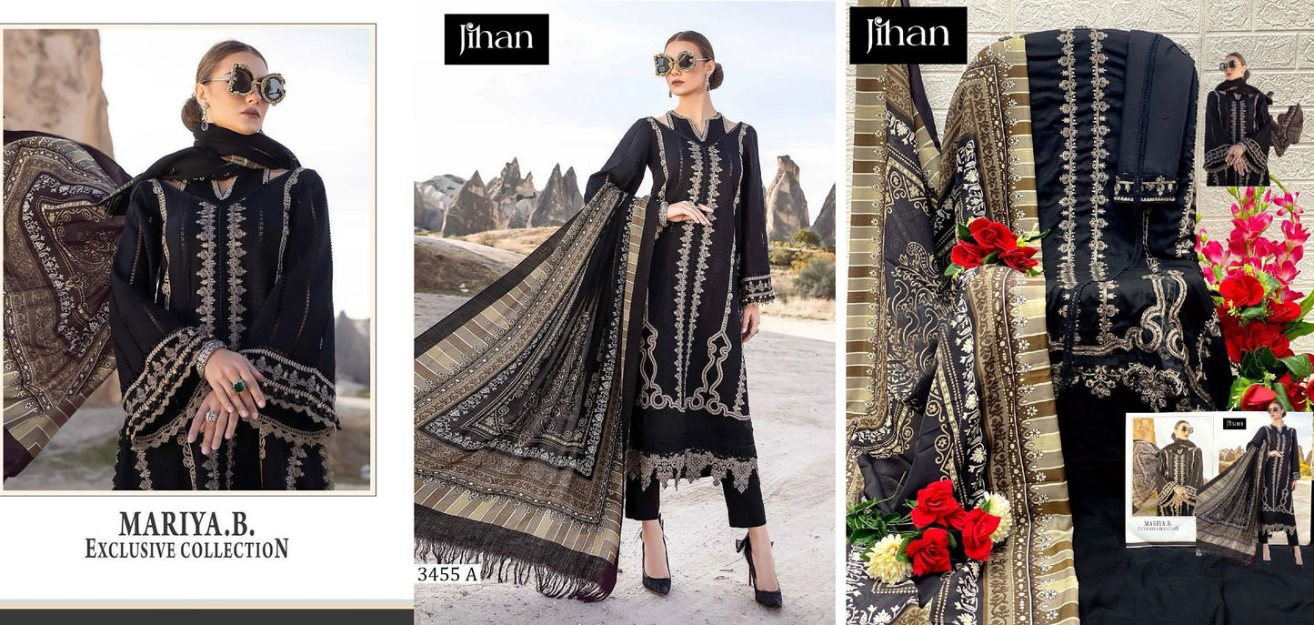 3455A Jihan Pakistani Salwar Suits