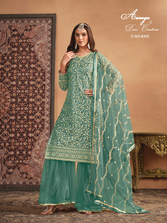 8302 Twisha Aanaya Vol 183 Dani Creation Unstitched Suits