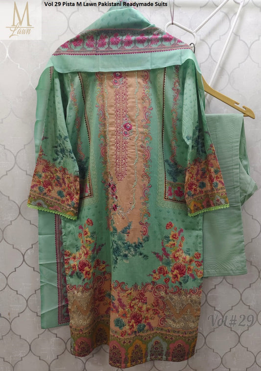 Vol 29 Pista M Lawn Pakistani Readymade Suits
