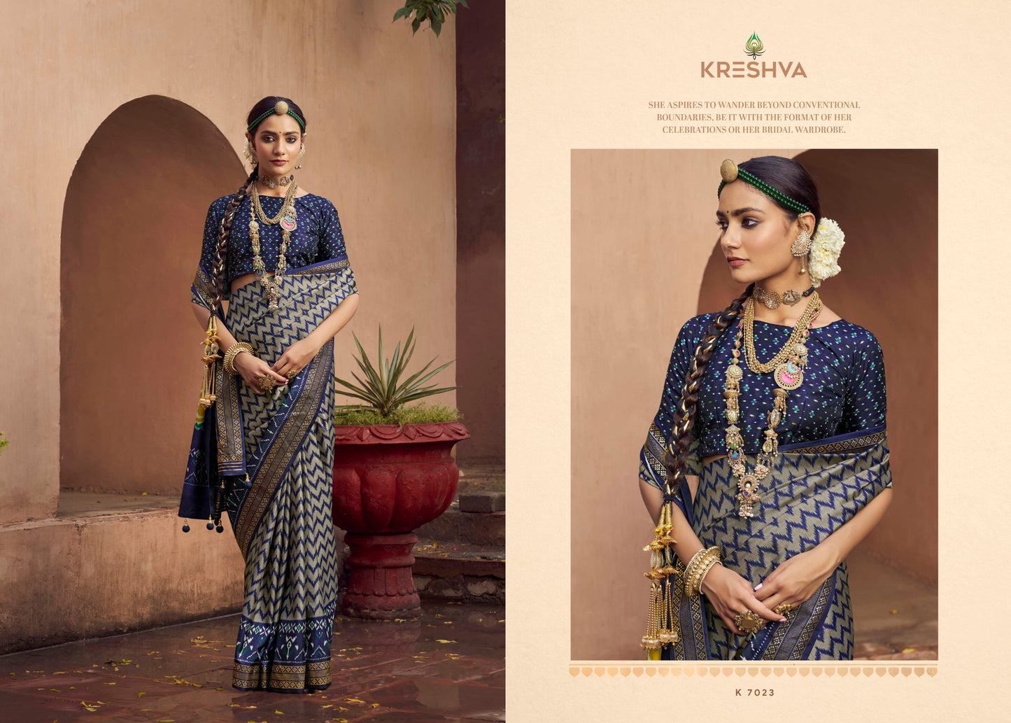 7023 Tapasya Kreshva Sigma Silk Sarees