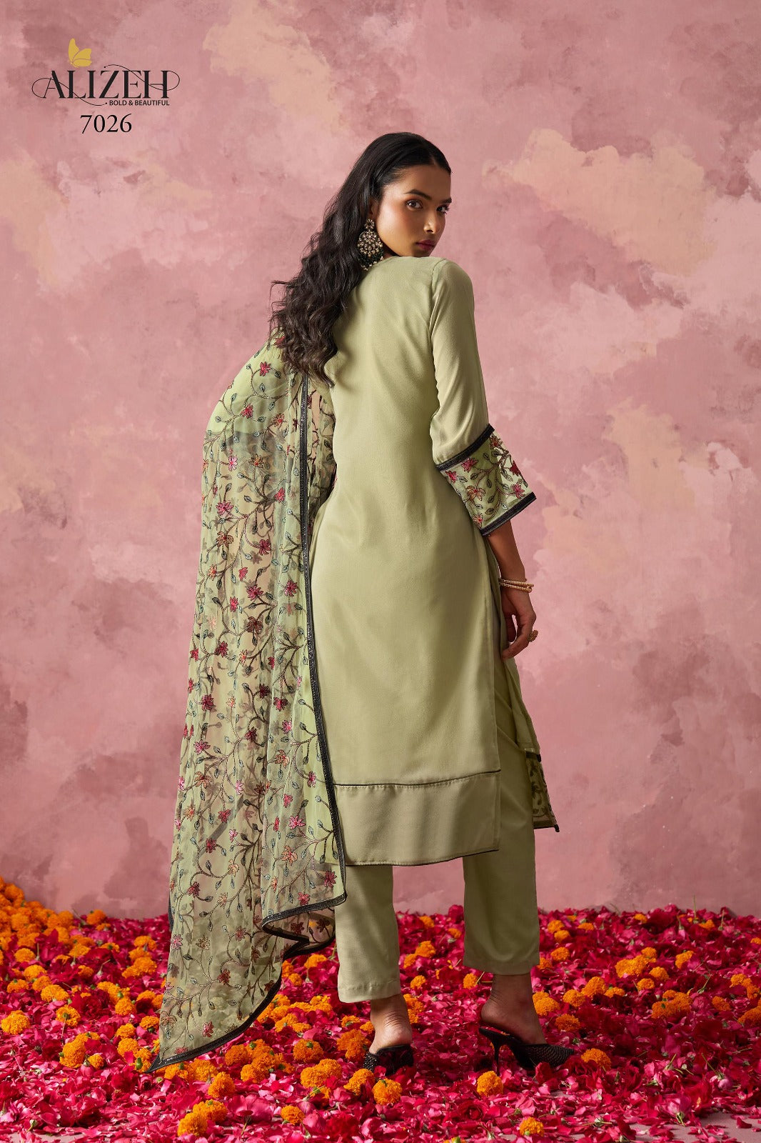 7026 Gulaabo Vol 2 Alizeh Georgette Readymade Suits