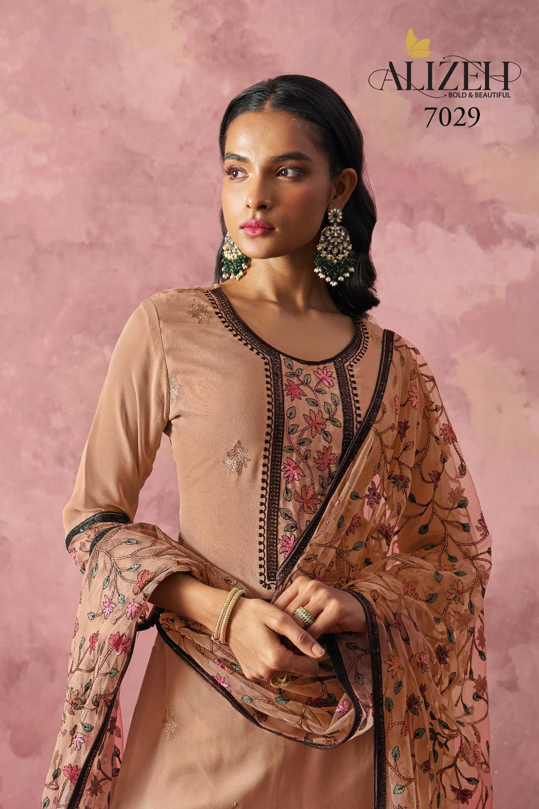 7029 Gulaabo Vol 2 Alizeh Georgette Readymade Suits