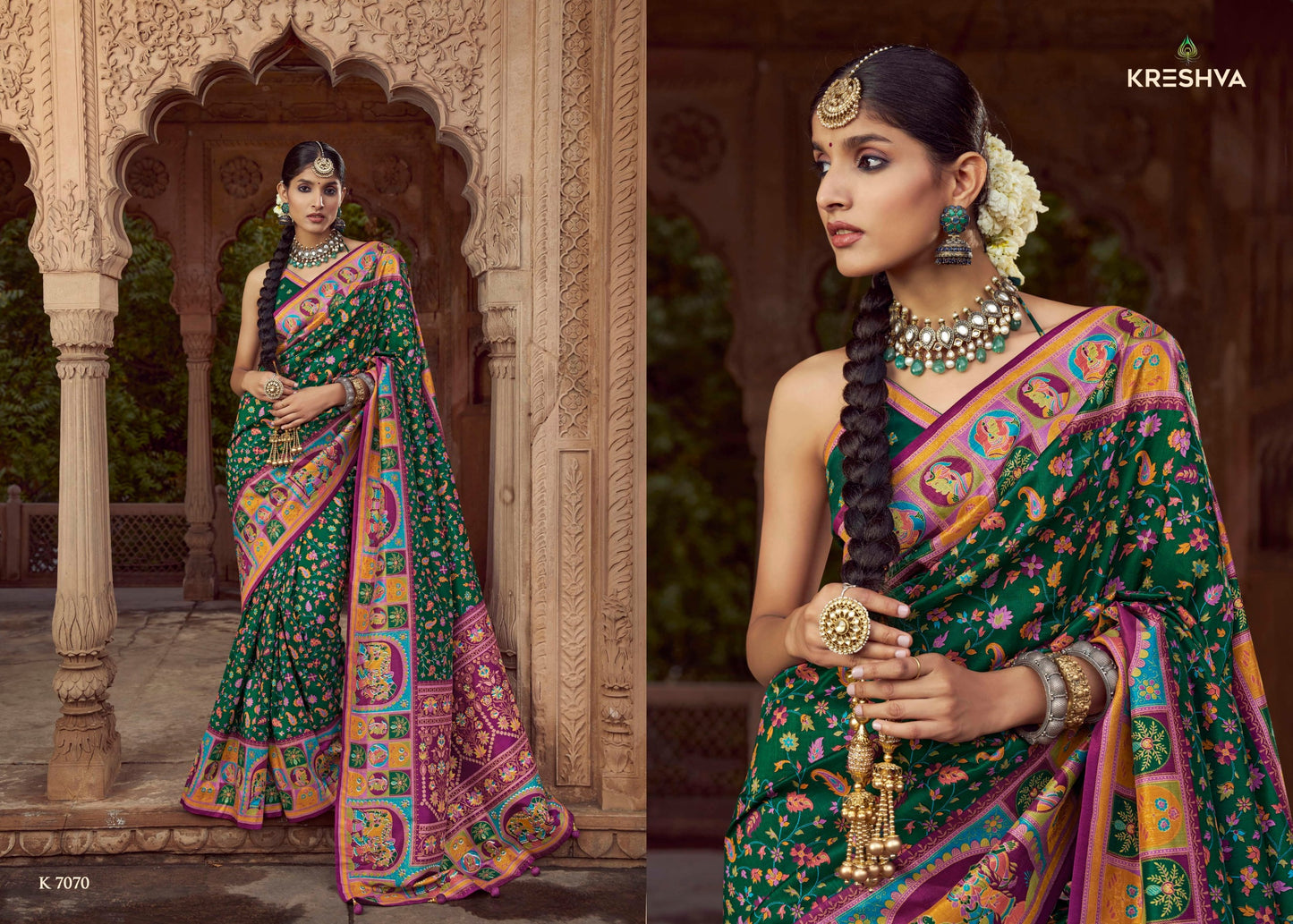 7070 Chakori Kreshva Pv Silk Sarees