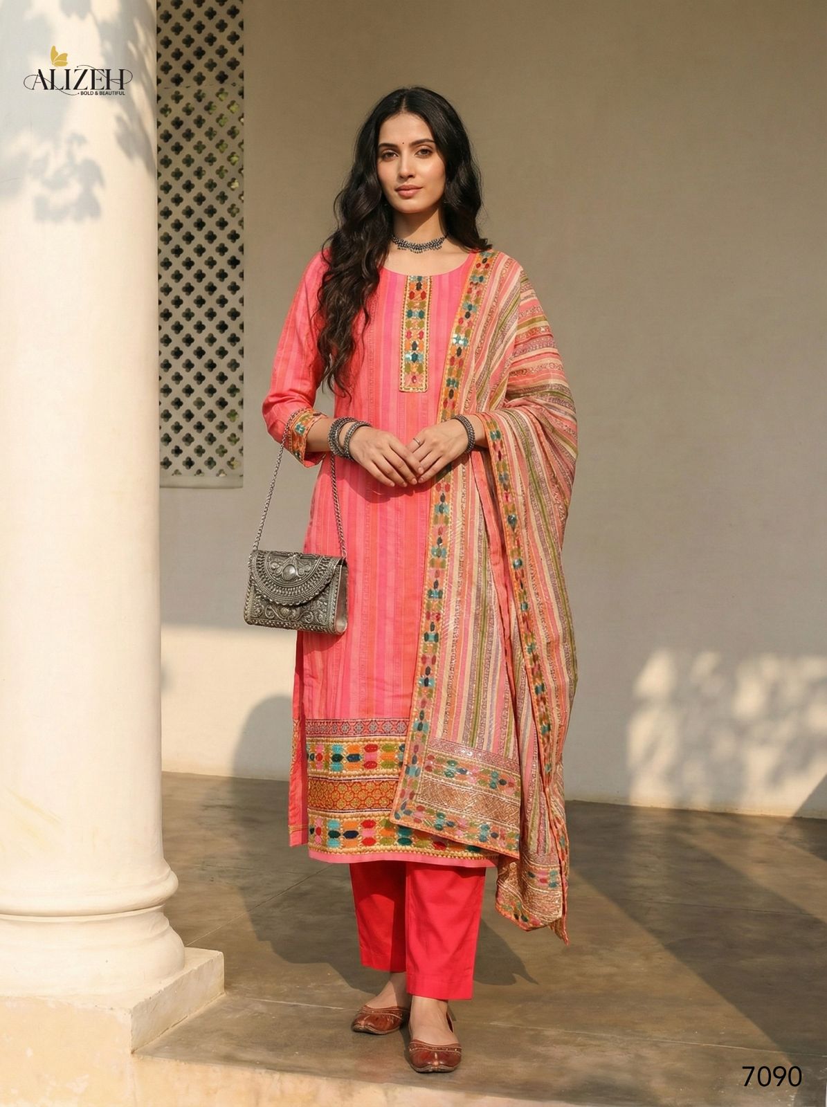 7090 Alizeh Cotton Readymade Suits