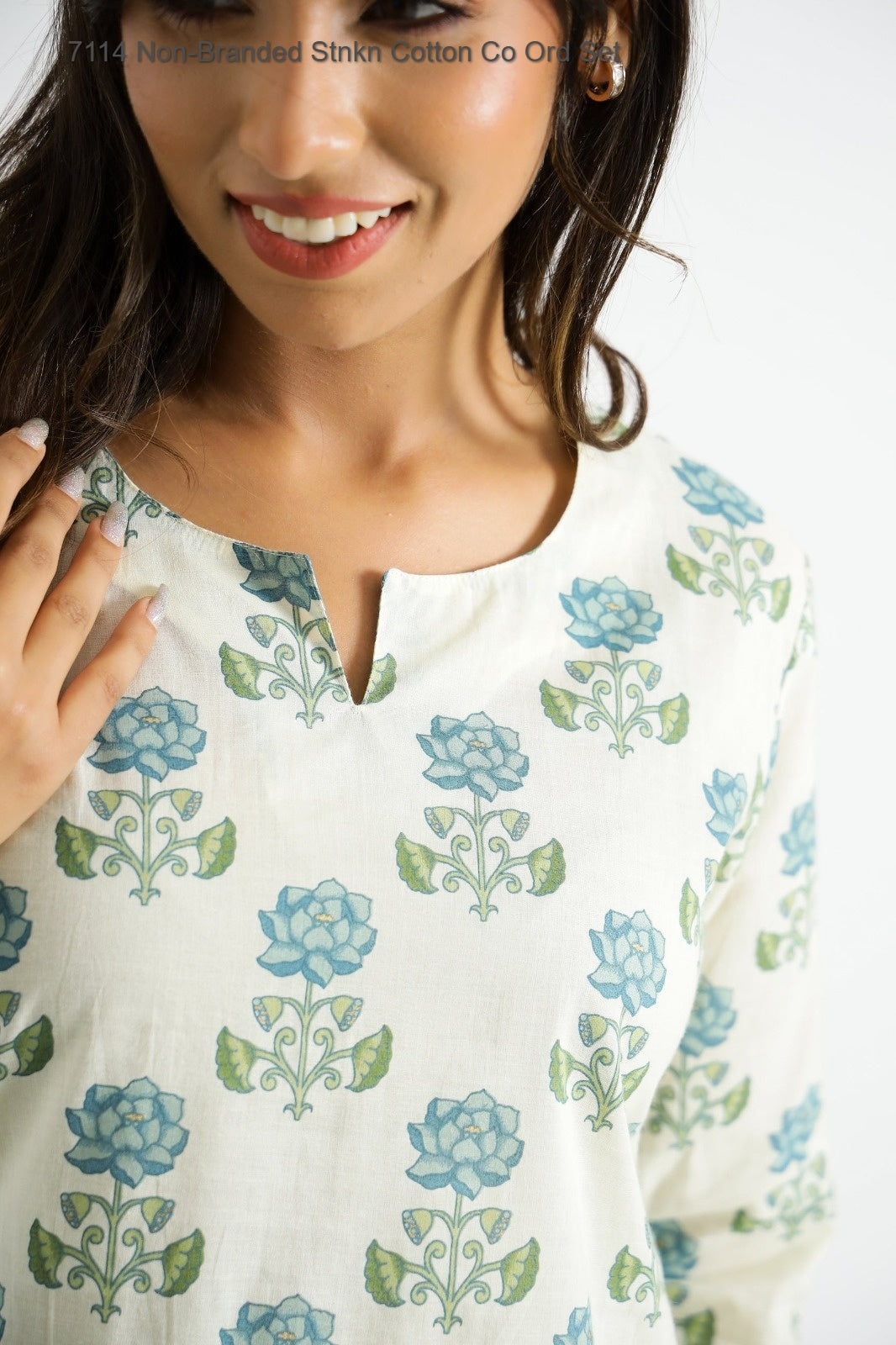 7114 Non-Branded Stnkn Cotton Co Ord Set