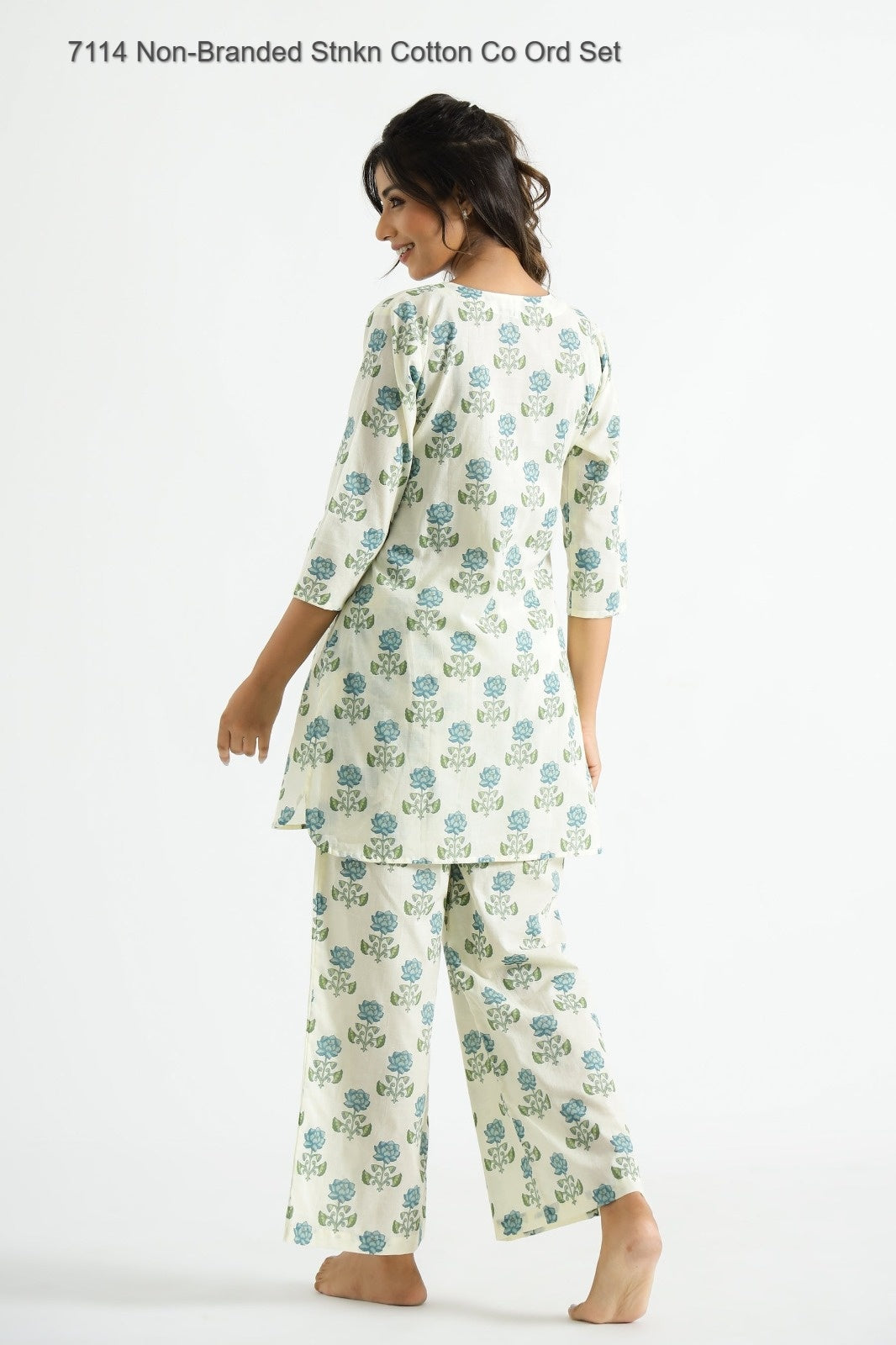 7114 Non-Branded Stnkn Cotton Co Ord Set