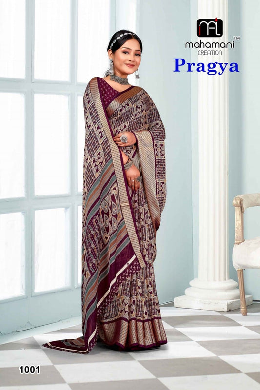 1001 Pragya Mahamani Creation Sarees