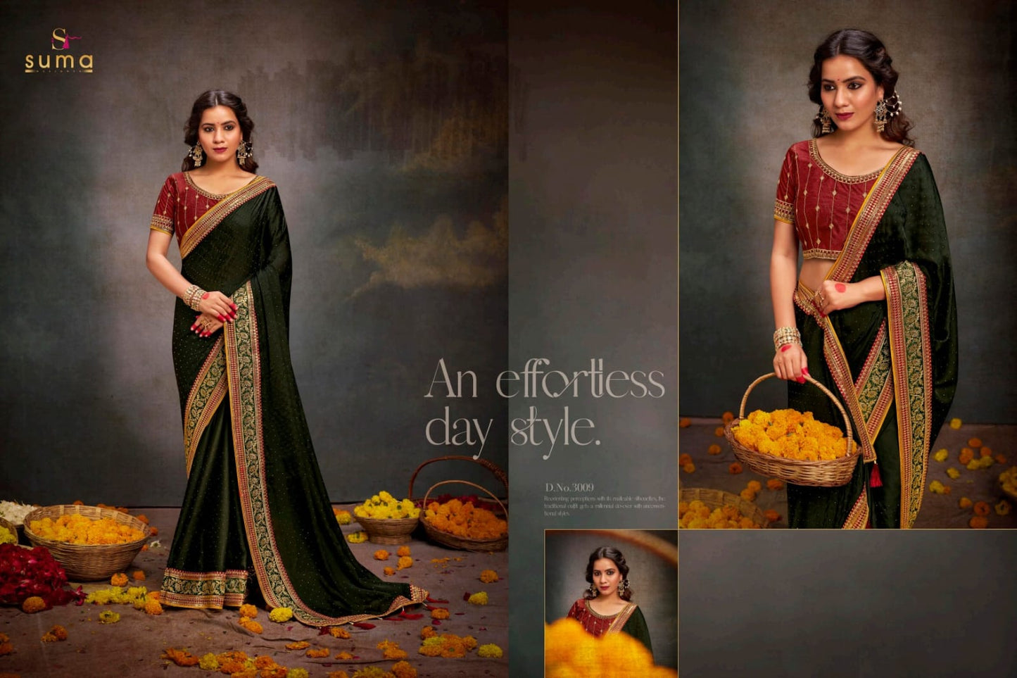 3009 Silk Sanchi Suma Designer Sarees