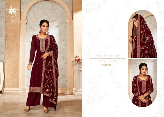 1154 Savariya Radha Unstitched Suits