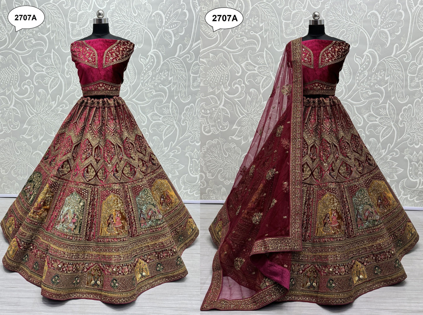 2707A Anjani Art Lehenga Choli