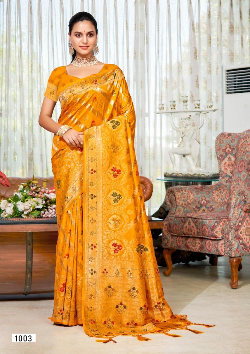 1003 Akriti Vol 7 Bunawat Sarees