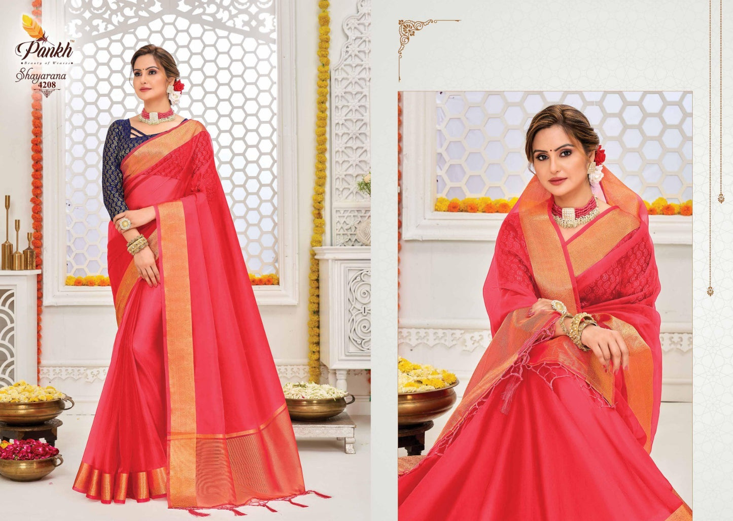 4208 Shayarana Vol 1 Pankh Sarees