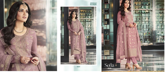 16091 Sofia Amirah Unstitched Suits