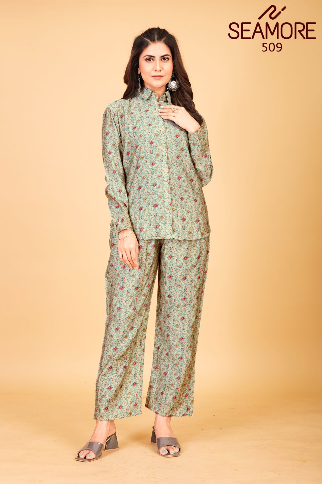 509 Prisha Vol 3 Seamore Co Ord Set