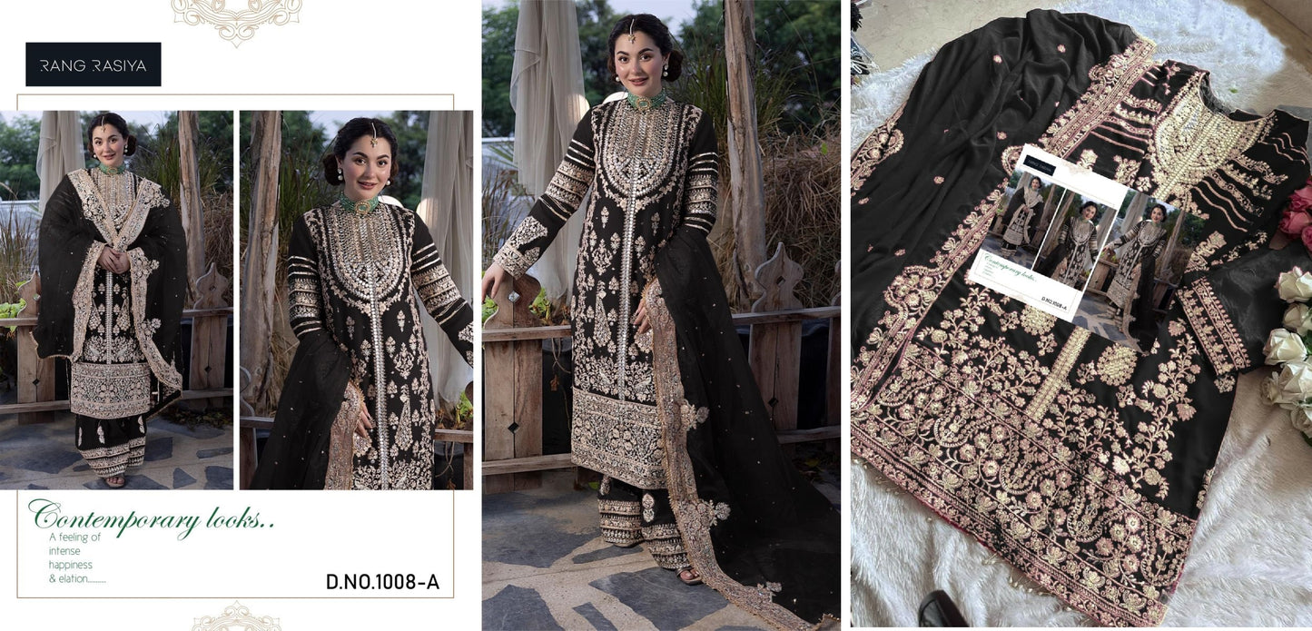 1008A Rang Rasiya Pakistani Salwar Suits