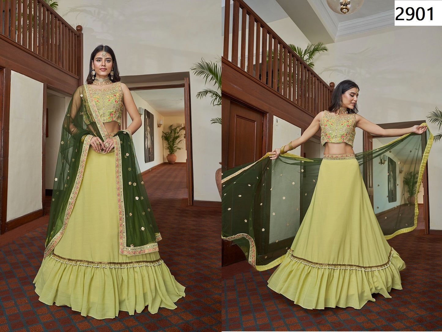 2901 Rivaaz Aahvan Designs Lehenga Choli