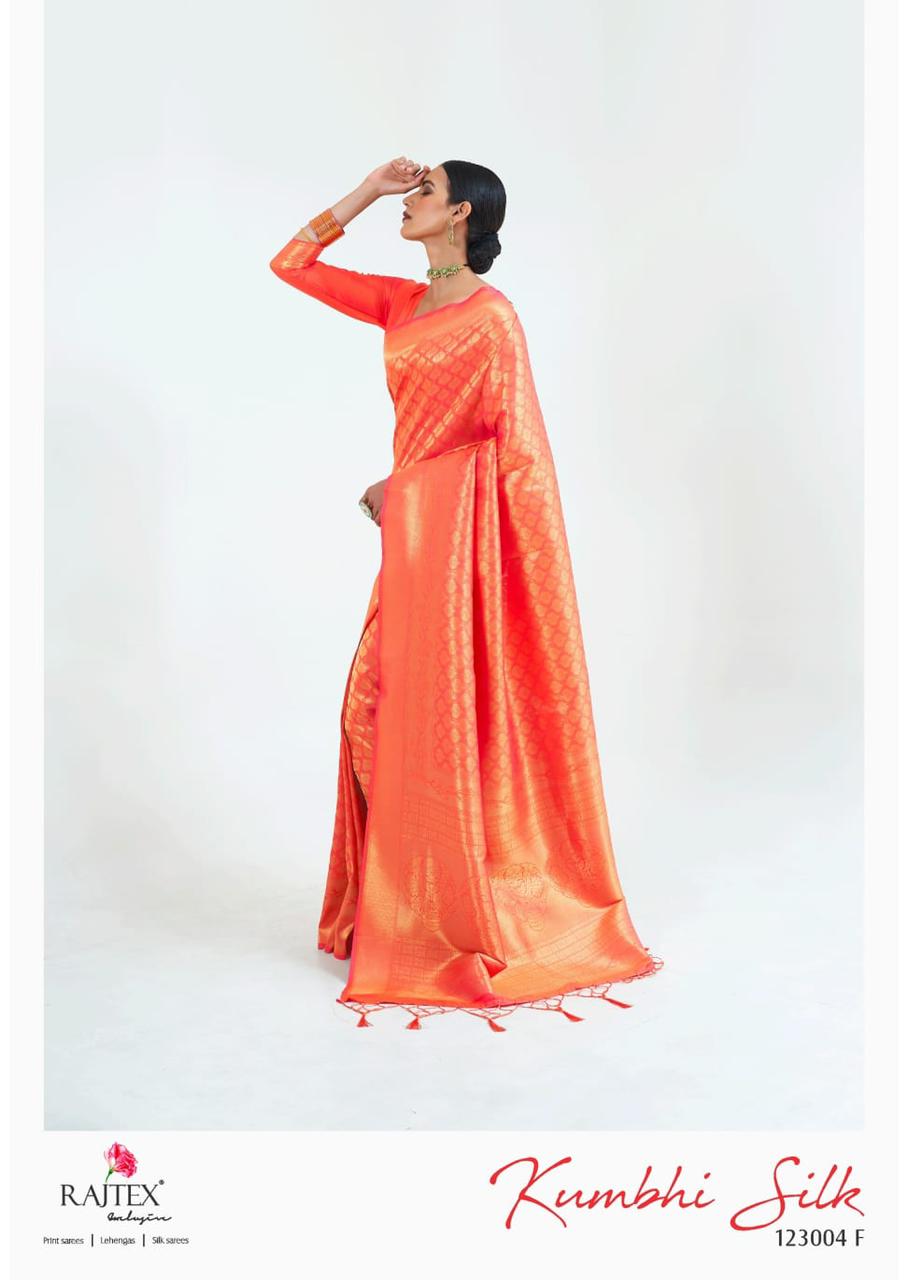 123004F Kumbhi Rajtex Sarees