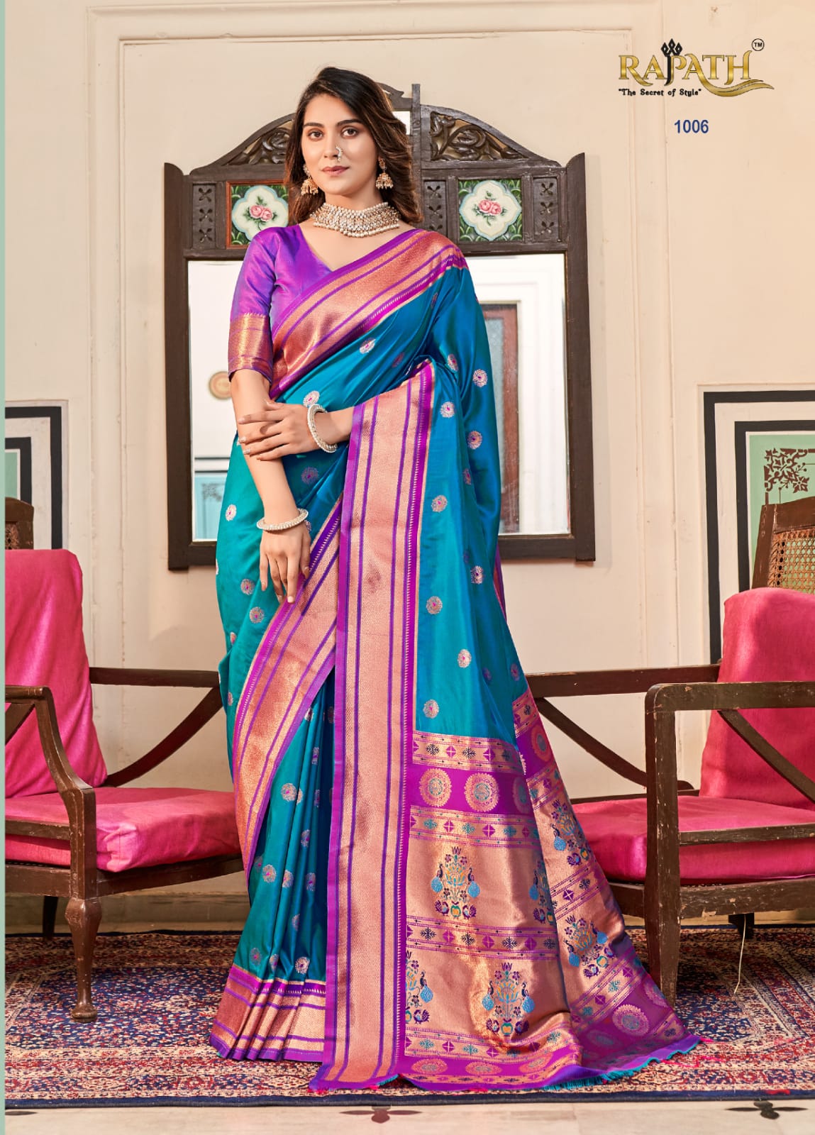 1006 Apoorva Paithani Vol 4 Rajpath Sarees