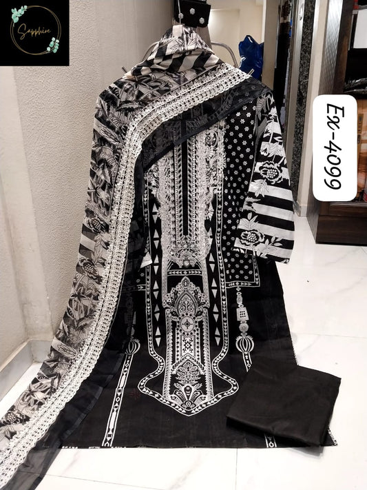 Vol 4099 Black Sapphire Pakistani Readymade Suits