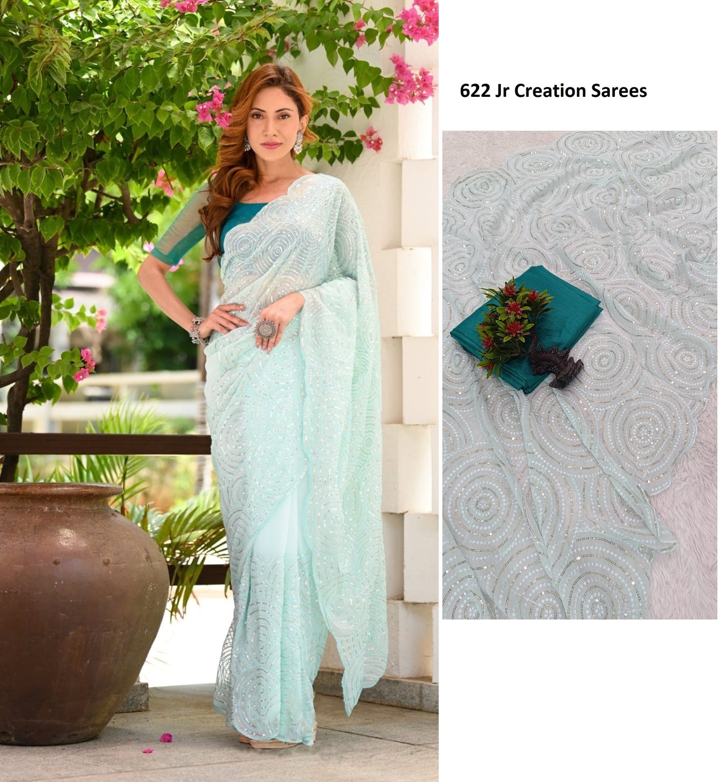 622 Jr Creation Sarees