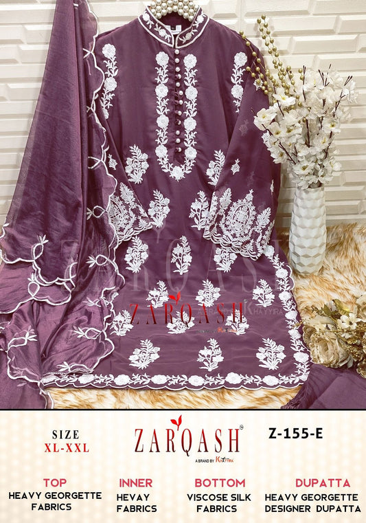 Z-155E Zarqash Pakistani Readymade Suits