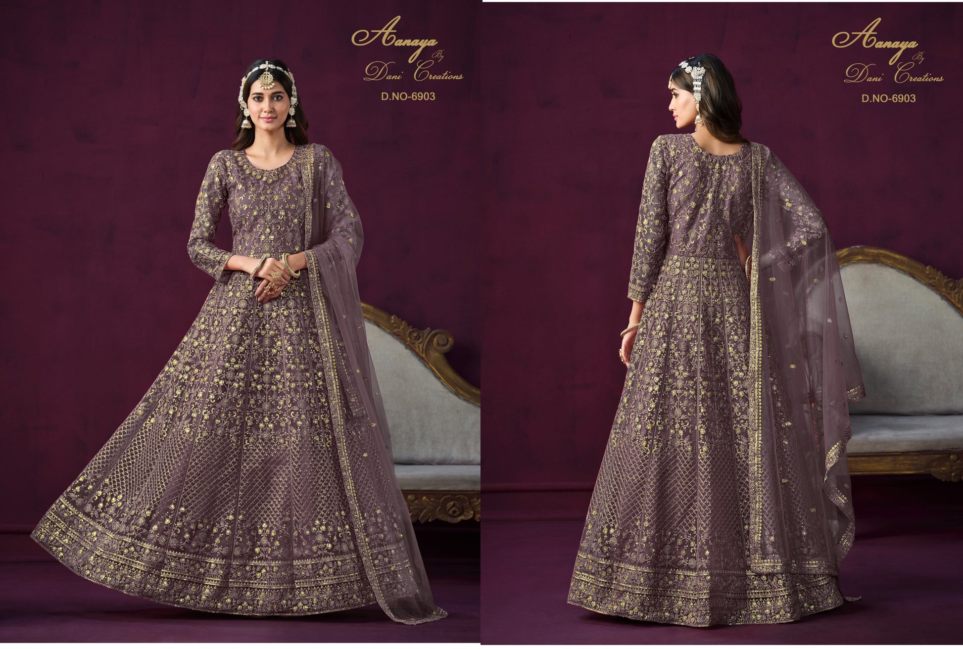 6903 Aanaya Vol 169 Twisha Unstitched Suits