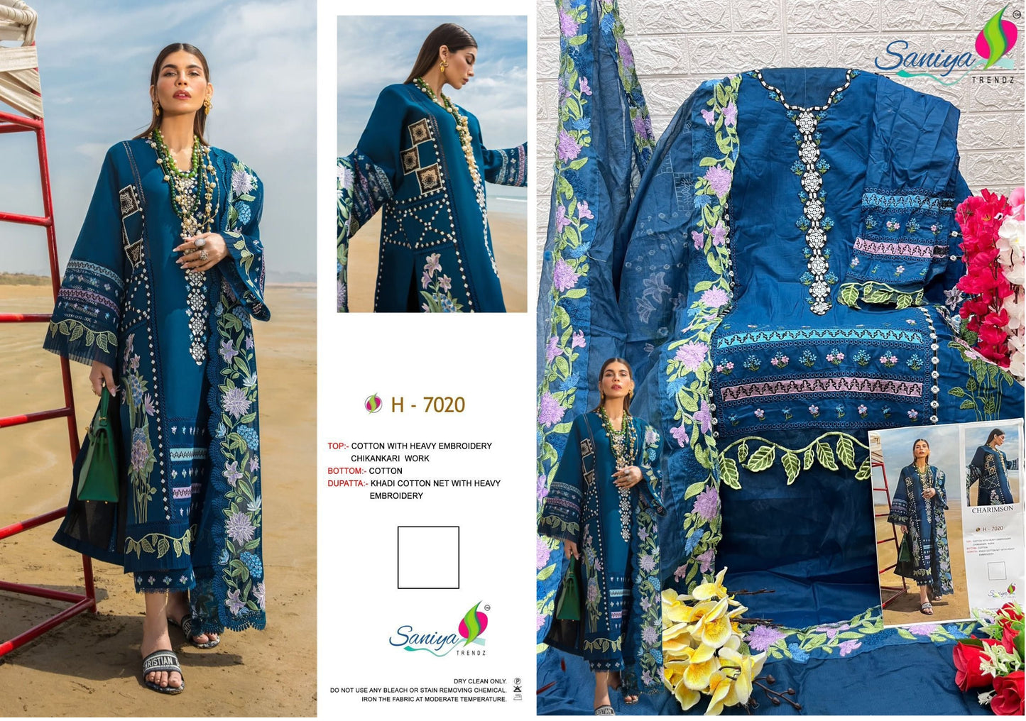 7020 Charizma Vol 1 Saniya Trendz Pakistani Salwar Suits