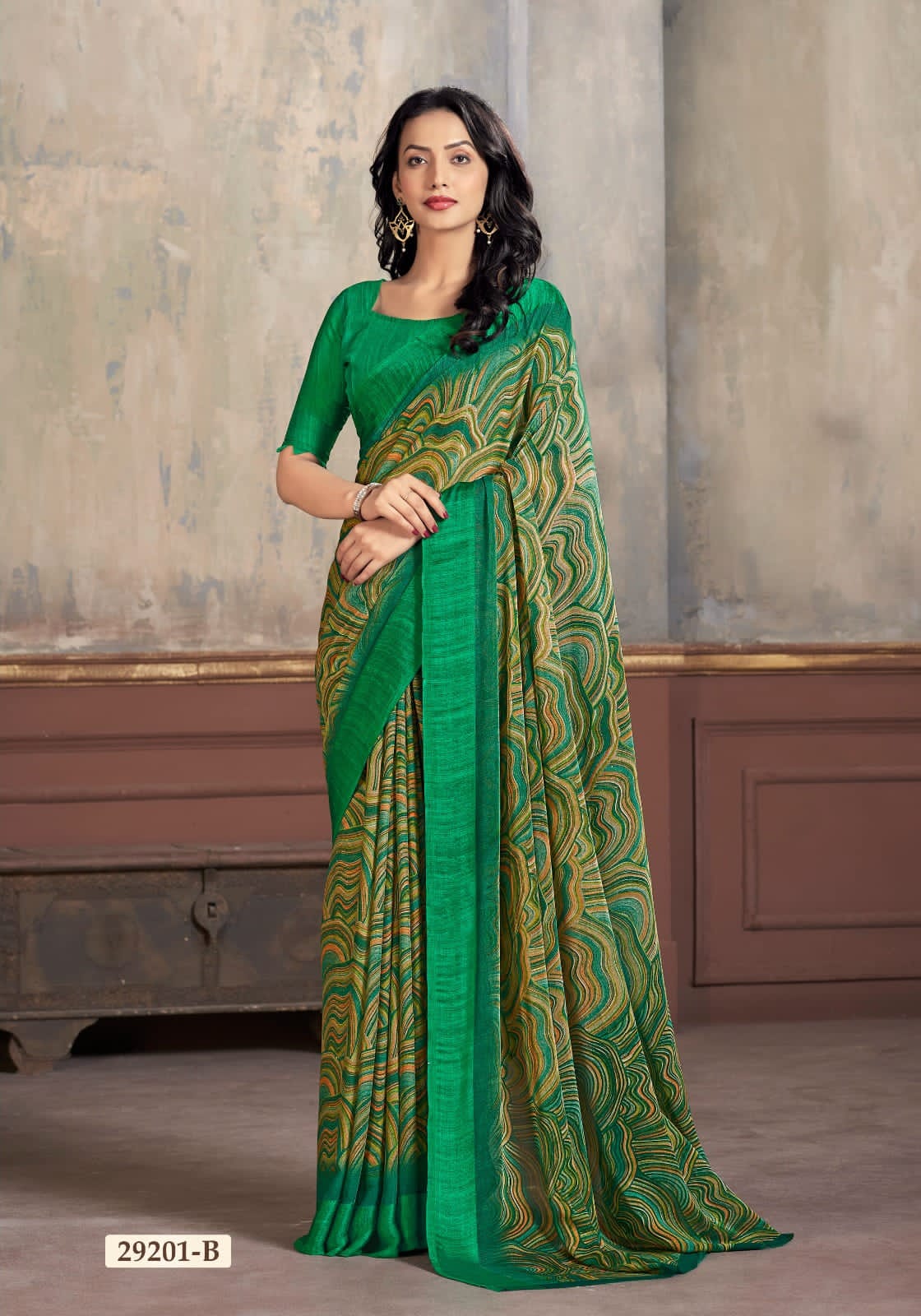 29201B Cherry Vol 40 Ruchi Sarees