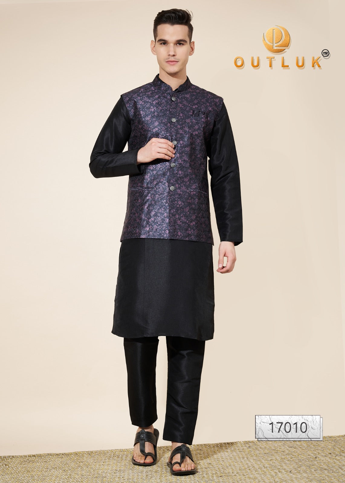 17010 Wedding Collection Vol 17 Outluk Mens Kurta Pyjama