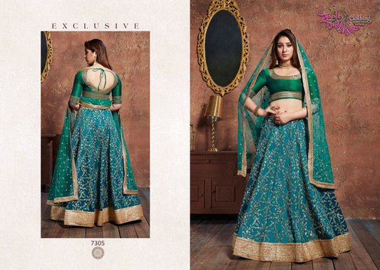 7305 Neo Romantic Vol-1 Zeel Art Silk Lehenga Choli