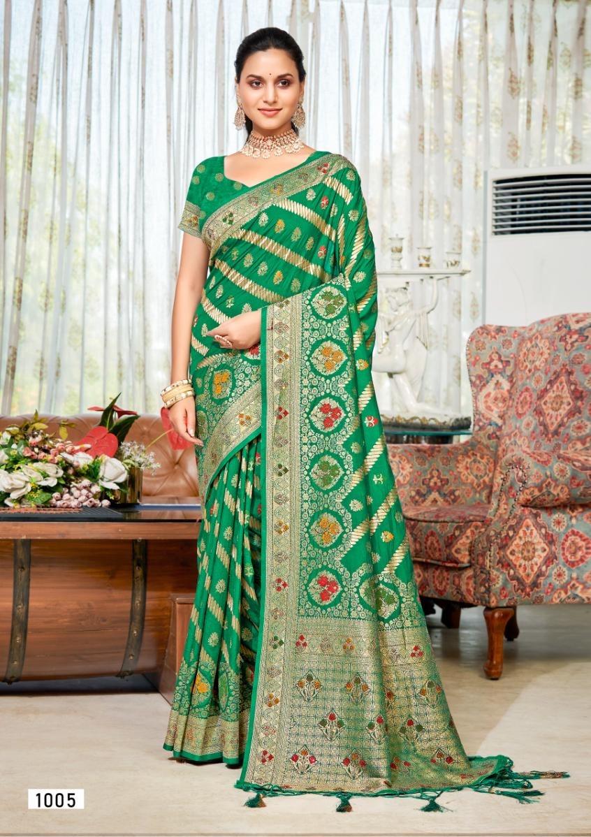 1005 Akriti Vol 7 Bunawat Sarees
